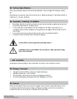 Preview for 18 page of Multifan PV600 Assembly Manual