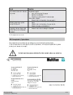 Preview for 20 page of Multifan PV600 Assembly Manual