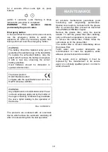 Preview for 19 page of Multikomplex SLT968 Installation, Use And Maintenance Instruction