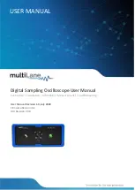 Preview for 1 page of MULTILANE ML 4015D User Manual