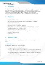 Предварительный просмотр 3 страницы MULTILANE ML4041-K Technical Reference