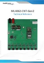 MULTILANE ML4062-CNT-Gen2 Technical Reference preview