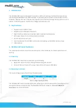 Preview for 3 page of MULTILANE ML4062-CNT-Gen2 Technical Reference