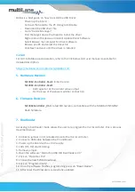 Preview for 5 page of MULTILANE ML4062-CNT-Gen2 Technical Reference