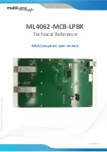 Preview for 1 page of MULTILANE ML4062-MCB-LPBK Technical Reference