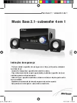 Preview for 3 page of Multilaser Music Bass 2.1 User Manual
