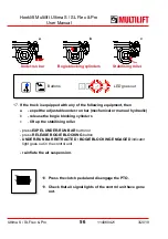 Предварительный просмотр 56 страницы MULTILIFT Ultima S Flex User And Maintenance Manual