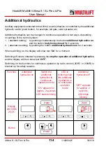 Предварительный просмотр 114 страницы MULTILIFT Ultima S Flex User And Maintenance Manual