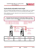 Предварительный просмотр 115 страницы MULTILIFT Ultima S Flex User And Maintenance Manual