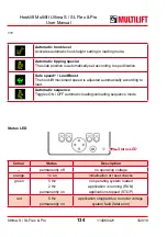 Предварительный просмотр 134 страницы MULTILIFT Ultima S Flex User And Maintenance Manual