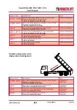 Preview for 63 page of MULTILIFT XR S User And Maintenance Manual