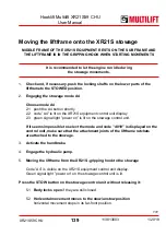 Preview for 139 page of MULTILIFT XR S User And Maintenance Manual