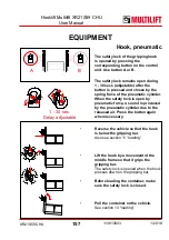 Preview for 157 page of MULTILIFT XR S User And Maintenance Manual