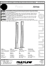 MULTILINE Artres Mounting Instructions preview