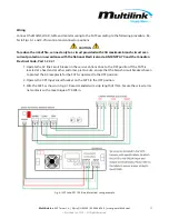 Preview for 11 page of Multilink 010-505-10 Installation And Operation Manual