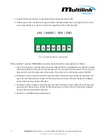 Preview for 12 page of Multilink 010-505-10 Installation And Operation Manual