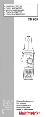 Multimetrix CM 605 User Manual preview