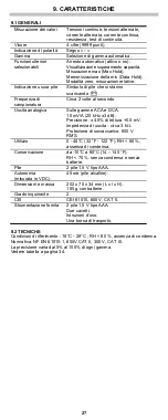 Preview for 27 page of Multimetrix CM 605 User Manual