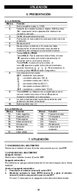 Preview for 30 page of Multimetrix CM 605 User Manual