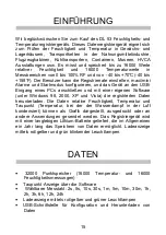 Preview for 15 page of Multimetrix DL 53 User Manual