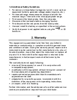 Preview for 22 page of Multimetrix DMM 107 User Manual