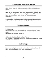 Preview for 23 page of Multimetrix DMM 107 User Manual