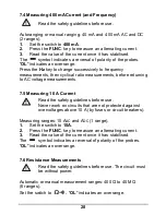 Preview for 28 page of Multimetrix DMM 107 User Manual