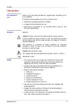 Preview for 9 page of Multimetrix MH 401 User Manual