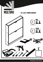 Предварительный просмотр 1 страницы Multimo A 205-PENSIERO Assembly Instructions Manual