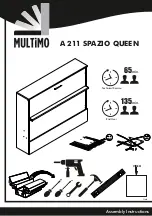 Multimo A 211 SPAZIO QUEEN Assembly Instructions Manual preview