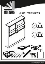 Multimo A 214 PARETE LETTO T Assembly Instructions Manual preview