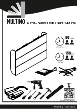 Multimo A 753 SIMPLE FULL SIZE 140 CM Assembly Instructions Manual preview