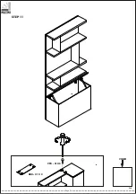 Preview for 10 page of Multimo ROYAL BOOKCASE 100 A 502 Assembly Instructions Manual