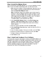 Preview for 7 page of MultiModem MT5634ZBA Quick Start Manual