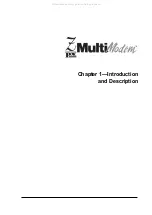 Preview for 5 page of MultiModem MT5634ZPX-PCI Owner'S Manual