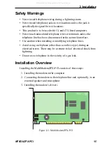 Preview for 15 page of MultiModem MT5634ZPX-PCI Owner'S Manual