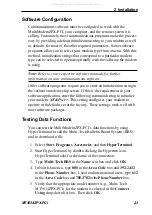 Preview for 23 page of MultiModem MT5634ZPX-PCI Owner'S Manual