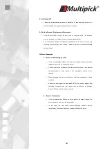 Preview for 15 page of Multipick ATT Instructions Manual