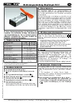 Preview for 2 page of MULTIPLEX modell 5 5923 Instructions Manual