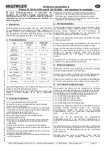 Preview for 2 page of Multiplex 33 3043 Instructions Manual