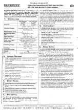 Preview for 5 page of Multiplex 5 5809 Operating Instructions Manual