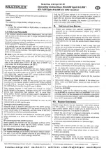 Preview for 7 page of Multiplex 5 5809 Operating Instructions Manual