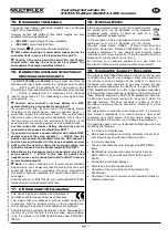 Предварительный просмотр 17 страницы Multiplex 5 5813 Operating Instructions Manual