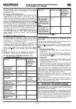 Preview for 6 page of Multiplex 55817 Operating Instructions Manual