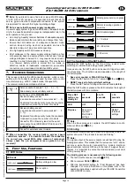 Preview for 12 page of Multiplex 55817 Operating Instructions Manual