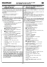 Preview for 16 page of Multiplex 55817 Operating Instructions Manual