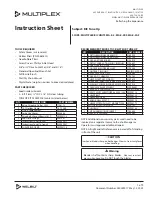 Preview for 1 page of Multiplex BIC MA-8-2 Tune Up And Inspection