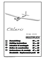 Multiplex Cularis Building Instructions предпросмотр