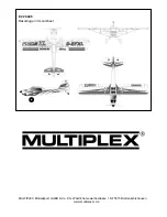 Preview for 72 page of Multiplex FUNCUB XL Building Instructions