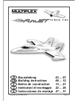 Предварительный просмотр 1 страницы Multiplex FunJET 21 4213 Building Instructions